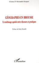 Couverture du livre « Geographes en brousse » de D'Alessandro-Scarpar aux éditions L'harmattan