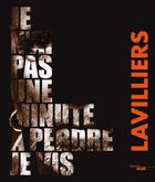 Couverture du livre « Je n'ai pas une minute à perdre, je vis » de Bernard Lavilliers aux éditions Cherche Midi