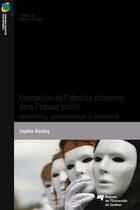 Couverture du livre « Usurpation de l'identite citoyenne dans l'espace public » de Boulay Sophie aux éditions Presses De L'universite Du Quebec