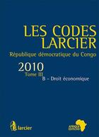 Couverture du livre « Droit economique » de  aux éditions Larcier