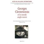 Couverture du livre « Georges Clemenceau et le monde anglo-saxon » de Sylvie Brodziak aux éditions Geste