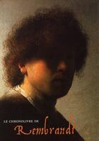 Couverture du livre « Le chronolivre de Rembrandt » de Jacopo Stoppa aux éditions Officina