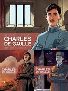 Couverture du livre « Charles de Gaulle : coffret Tomes 1 à 3 » de Jean-Yves Le Naour et Claude Plumail aux éditions Bamboo