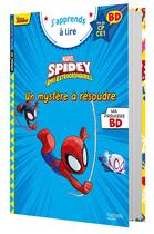 Couverture du livre « Disney bd fin de cp- ce1 - spidey et ses amis extraordinaires - un mystere a resoudre » de Isabelle Albertin aux éditions Hachette Education