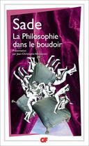 Couverture du livre « La philosophie dans le boudoir » de Donatien-Alphonse-Francois De Sade aux éditions Flammarion