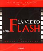 Couverture du livre « La vidéo dans Flash » de David Tardiveau aux éditions Eyrolles