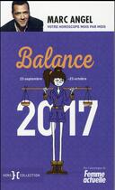Couverture du livre « Balance (édition 2017) » de Marc Angel aux éditions Hors Collection