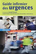 Couverture du livre « Guide infirmier des urgences » de Ismael Hssain aux éditions Elsevier-masson