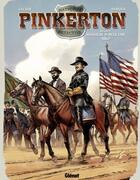 Couverture du livre « Pinkerton t.3 ; dossier massacre d'Antietam 1862 » de Remi Guerin et Damour aux éditions Glenat Bd