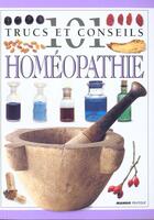 Couverture du livre « Homéopathie » de  aux éditions Mango