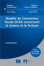 Couverture du livre « Convention OCDE » de  aux éditions Lefebvre