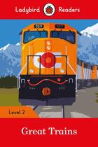 Couverture du livre « Great Trains- Ladybird Readers Level 2 » de Ladybird aux éditions Ladybird