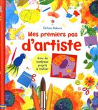 Couverture du livre « Mes premiers pas d'artiste » de Philip Hopman et Rosie Dickins aux éditions Usborne