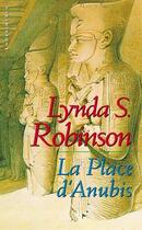 Couverture du livre « La Place D'Anubis » de Robinson-L.S aux éditions Editions Du Masque