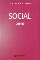 Couverture du livre « Social (édition 2016) » de  aux éditions Lexisnexis