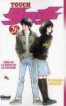 Couverture du livre « Touch Tome 26 » de Adachi-M aux éditions Glenat