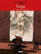 Couverture du livre « LES GRANDS PEINTRES : Goya ; Saturne dévorant un de ses fils » de Olivier Bleys et Benjamin Bozonnet aux éditions Glenat