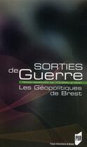 Couverture du livre « Sorties de guerre » de Bougeard C aux éditions Pu De Rennes