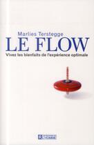 Couverture du livre « Le flow » de Marlies Terstegge aux éditions Editions De L'homme