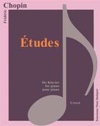 Couverture du livre « Chopin ; études » de Frederic Chopin aux éditions Place Des Victoires/kmb