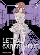 Couverture du livre « Lethal experiment Tome 3 » de Yae Utsumi aux éditions Pika