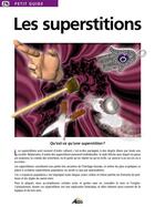 Couverture du livre « Les superstitions ; qu'est-ce qu'une superstition ? » de  aux éditions Aedis