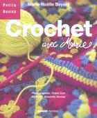 Couverture du livre « Crochet avec marie » de Marie-Noelle Bayard aux éditions Mango