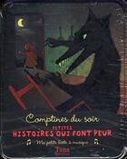 Couverture du livre « Petites histoires qui font peur comptines du soir » de Desmazieres Sandra aux éditions Tana