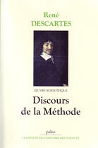 Couverture du livre « Discours de la méthode » de Rene Descartes aux éditions Paleo