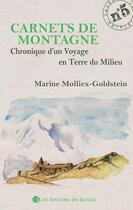Couverture du livre « Carnet de montagne n 5 - chronique d'un voyage en terre du milieu » de Molliex-Golds Marine aux éditions Editions Du Refuge