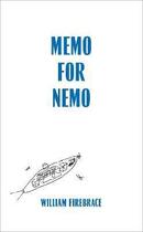 Couverture du livre « Memo for Nemo » de William Firebrace aux éditions Mit Press