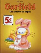 Couverture du livre « Garfield t.44 : un amour de lapin » de Jim Davis aux éditions Dargaud