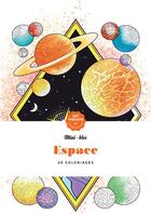 Couverture du livre « Art-thérapie ; Mini-bloc : espace » de Jean-Luc Guerin aux éditions Hachette Heroes