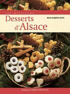 Couverture du livre « Meilleurs desserts d'Alsace » de Strich/Benaouda aux éditions Ouest France