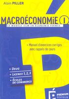 Couverture du livre « Macro-eco i : islm en eco fermee » de Alain Piller aux éditions Premium