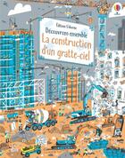 Couverture du livre « La construction d'un gratte-ciel » de Martin Allen et Jerome Martin aux éditions Usborne
