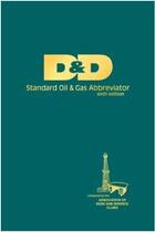 Couverture du livre « D&D standard oil & gas abbreviator » de  aux éditions Technip