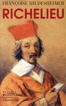 Couverture du livre « Richelieu (ne) » de Hildesheimer Francoi aux éditions Flammarion