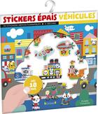 Couverture du livre « Stickers epais - vehicules » de Estelle Tchatcha aux éditions Grund