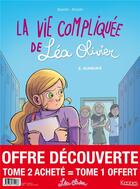 Couverture du livre « La vie compliquée de Léa Olivier Tome 2 : rumeurs » de Ludo Borecki et Catherine Girard Audet et Didier Alcante aux éditions Les 3 As