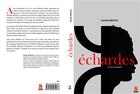 Couverture du livre « Echardes » de Daniele Maoudj aux éditions Scudo