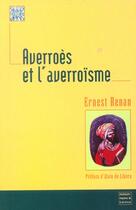 Couverture du livre « Averroes Et L' Averroisme » de Ernest Renan aux éditions Maisonneuve Larose