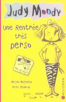 Couverture du livre « Une rentree tres perso » de Mcdonald/Reynolds aux éditions Calligram