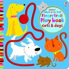 Couverture du livre « Baby's very first fingertrail play book ; cats & dogs » de Fiona Watt aux éditions Usborne