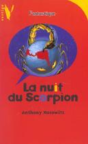 Couverture du livre « La Nuit Du Scorpion » de Horowitz-A aux éditions Hachette