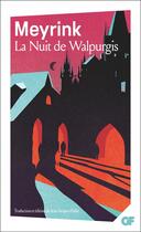 Couverture du livre « La nuit de Walpurgis » de Gustav Meyrink aux éditions Flammarion