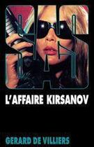 Couverture du livre « SAS T.80 ; l'affaire Kirsanov » de Gerard De Villiers aux éditions Malko