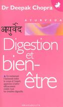 Couverture du livre « Digestion Et Bien-Etre » de Deepak Chopra aux éditions Marabout