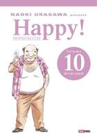 Couverture du livre « Happy ! édition de luxe Tome 10 : he's my coach ! » de Naoki Urasawa aux éditions Panini