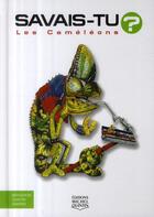 Couverture du livre « Les caméléons » de Alain M. Bergeron aux éditions Michel Quintin